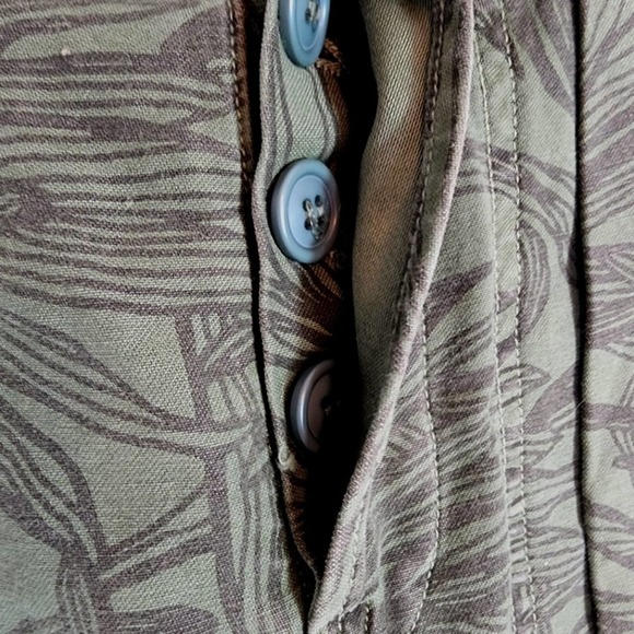 EUC Citizens of Humanity Cotton High Rise Cassidy Pleat Pocket Short Palm SZ 23 - Picture 5 of 12